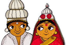 bengali wedding card | cards | Wedding cards, Bengali ...