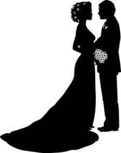vintage bride and groom silhouette - Google Search | wedding ...