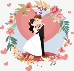 Wedding Decoration, Wedding, Lovers, Romantic PNG ...