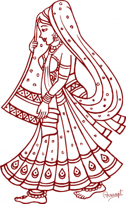 Hindu Wedding Clipart Fonts Free Download ClipartXtras At Indian ...