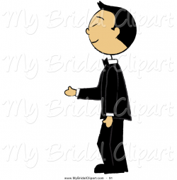 Bridal Clipart of a Asian Groom Standing in a Tuxedo with His Hand ...