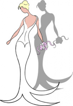 Free Bride Clipart Image 0515-1108-2000-5428 | People Clipart