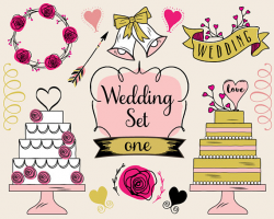 Wedding Clipart, wedding cake clipart, wedding cake clip art ...