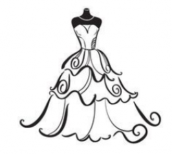 wedding dress clipart - Google Search | Bridal Shower | Pinterest ...