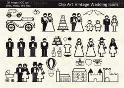 12 best Wedding Clipart images on Pinterest | Wedding stationery ...
