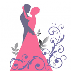 Bride Groom Silhouette Clip Art at GetDrawings.com | Free for ...