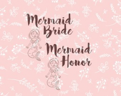 Mermaid bride svg | Etsy
