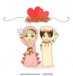 28+ Collection of Muslim Wedding Drawing | High quality, free ...
