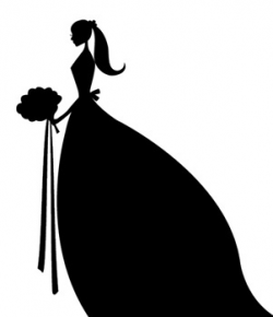 Silhouette Of A Bride at GetDrawings.com | Free for personal use ...