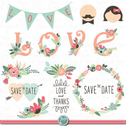 Wedding Clipart pack 