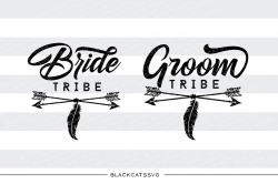 Bride tribe Groom tribe SVG file Cutting File Clipart in Svg, Eps ...