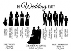 Bridal Party Clipart