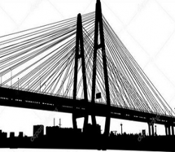 Free Cable-stayed Bridge Clipart