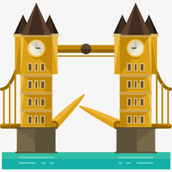 A Bridge, London, Bridge, Cartoon PNG Image and Clipart for Free ...
