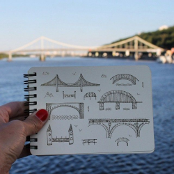 Day 62 of #The100DayProject Bridge ...