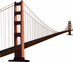 Free Golden Gate Bridge Clip Art | clip art 2 | Pinterest | Golden ...