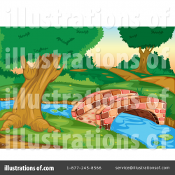 Foot Bridge Clipart #1115422 - Illustration by Graphics RF