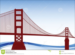 Golden Gate Bridge Clipart - Clipart Kid | California Rug ...