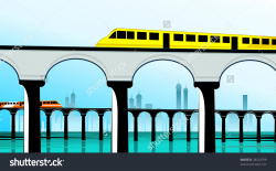 Model railway bridge clipart - Clipground