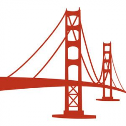 Golden Gate Bridge Silhouette at GetDrawings.com | Free for personal ...