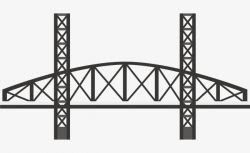 Vector Bridge Material, Cartoon, Flat Bridge, Bridge PNG Image and ...