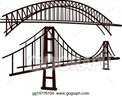 Vector Stock - Set of bridges. Clipart Illustration ...