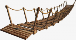 Wood Bridge, Suspension Bridge, Suspension, Bridge PNG Image and ...
