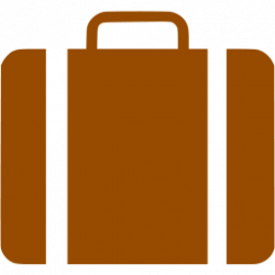 Brown briefcase icon - Free brown briefcase icons