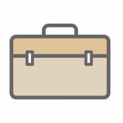 Business bag - Free icon material