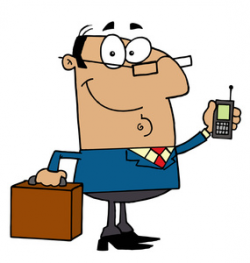 Businessman Clipart Image - clip art illustration of a businessman ...