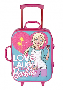 Barbie Blue Softsided Briefcase (MBE-MAT342): Amazon.in: Bags ...