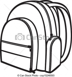 Bookbag Clipart Black And White | Clipart Panda - Free Clipart Images