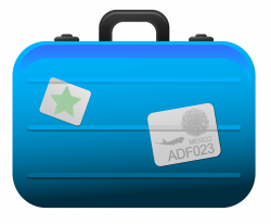 Transparent Blue Suitcase PNG Clipart Picture | Gallery ...