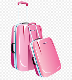 Hand luggage Bag Brand - Pink Travel Bags PNG Clipart Image png ...