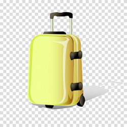 Travel Suitcase Icon, Cartoon bag transparent background PNG ...