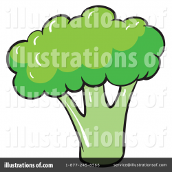 Broccoli Clipart #1133175 - Illustration by Graphics RF