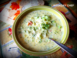 Weekday Chef: Cream of Broccoli Soup like Kneaders