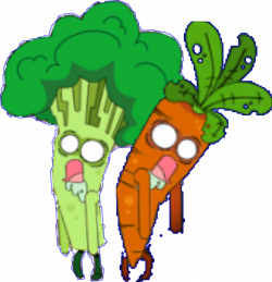 TAWOG:Broccoli and Carrot Zombies by Josael281999 on DeviantArt