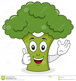 Smiling Broccoli Cute Cartoon Character Royalty Free Stock Image ...