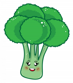 Vegetable clipart broccoli - Pencil and in color vegetable clipart ...