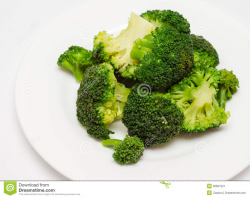 Broccoli clipart cooked vegetable - Pencil and in color broccoli ...