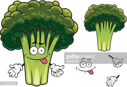 Cartoon Broccoli Character premium clipart - ClipartLogo.com
