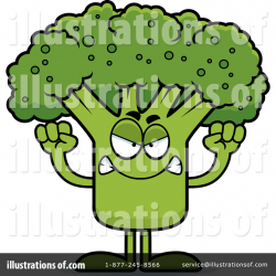 Broccoli Clipart #1125605 - Illustration by Cory Thoman