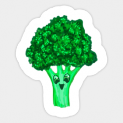 Broccoli Stickers | TeePublic