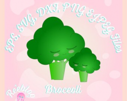 Broccoli clipart | Etsy