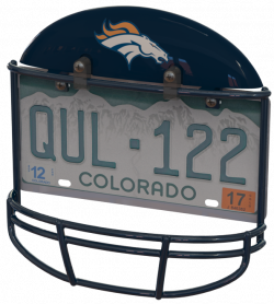 Denver Broncos Helmet Frame (Horse Logo) – Frame Your Game