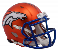 Denver Broncos - Blaze Alternate Speed Riddell Replica Full Size ...