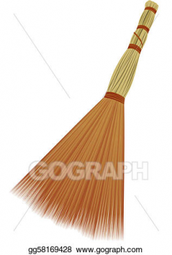 Drawing - Broom. Clipart Drawing gg58169428 - GoGraph