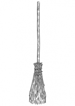 Broomstick coloring page | Free Printable Coloring Pages