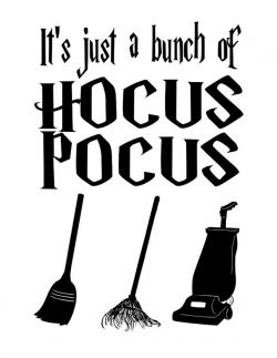 Hocus Pocus - svg file from MamasControlledChaos on Etsy Studio